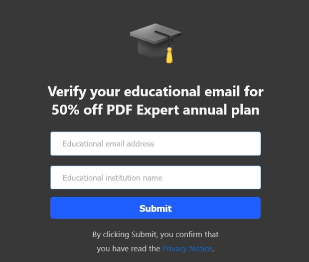 PDF Expert Education discount