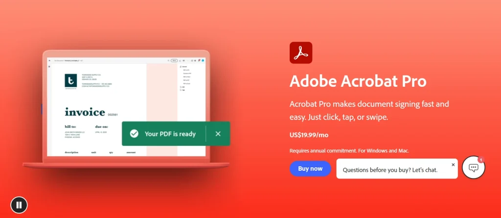 Adobe Acrobat Pro