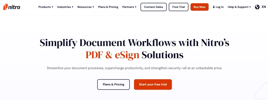 Nitro PDF & eSign